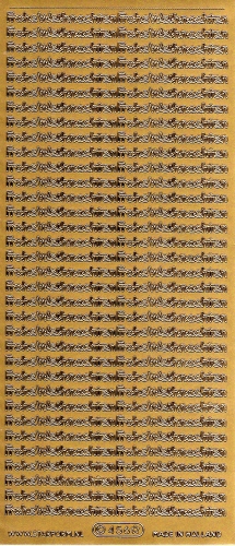 Sticker - Frohe Weihnachten - gold - 456