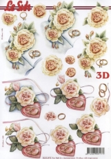3D-Bogen Ringe & Herzen von Nouvelle (8215472)