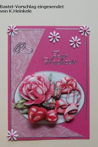3D-Bogen Rosen & Pralinen von Nouvelle (8215702)