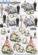 3D-Bogen Hochzeit Mnner von Nouvelle (8215474)