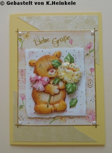 3D-Bogen Br mit Blume von LeSuh (4169364)