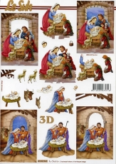 3D-Bogen Weihnachtskrippe von LeSuh (4169941)