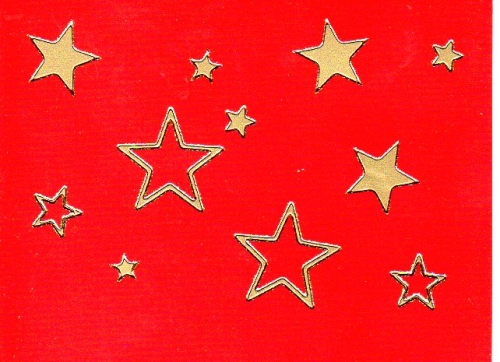 Sticker - Sterne 1 - gold - 856