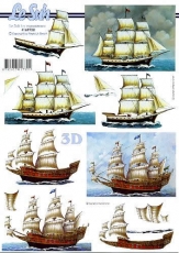 3D-Bogen Segelschiffe von LeSuh (4169720)