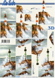 3D-Bogen Leuchtturm von LeSuh (777.019)