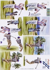 3D-Bogen Golfspieler von Nouvelle (8215134)