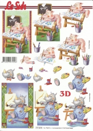 3D-Bogen Schulanfang / Schule / Maler von LeSuh (777.018)