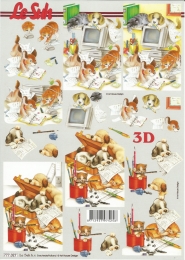 3D-Bogen Schulanfang / Schreibtisch von LeSuh (777.027)