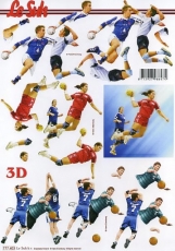 3D-Bogen Handball von LeSuh (777.403)