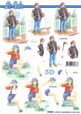 3D-Bogen Mdchen von LeSuh (777.567)