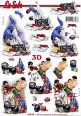3D-Bogen Judo & Boxen von Nouvelle (8215322)