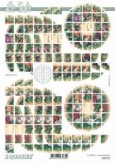 3D-Bogen Squares Kranz von LeSuh (630.213)