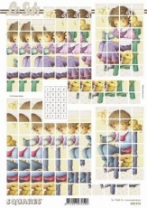 3D-Bogen Squares Kinder von LeSuh (630.210)