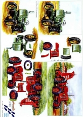 3D-Bogen Traktor von Nouvelle (821511)