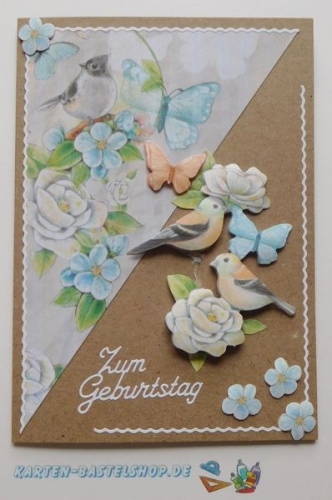 Sticker - Zum Geburtstag 1 - wei - 401