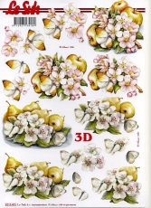 3D-Bogen pfel & Birnen von Nouvelle (8215601)