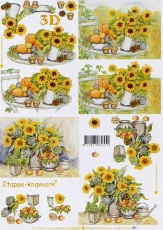 3D-Bogen Sonnenblumen von LeSuh (4169502)