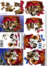 3D-Bogen Hund & Katze von LeSuh (4169336)