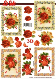 3D-Bogen Rosen im Rahmen von LeSuh (777.070)