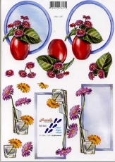 3D-Bogen Blumen von Nouvelle (821560)