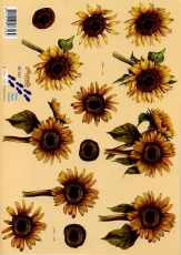 3D-Bogen Sonnenblumen von Nouvelle (821564)