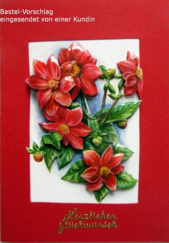 3D-Bogen Dahlien von Nouvelle (8215165)