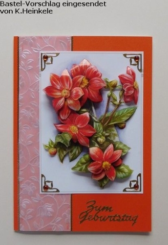 3D-Bogen Dahlien von Nouvelle (8215165)