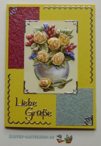 3D-Bogen Blumen klein von Nouvelle (8215184)