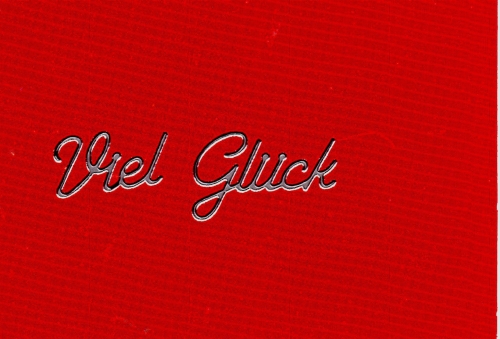 Sticker - Viel Glck - silber - 405
