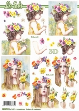 3D-Bogen Blumenmdchen von Nouvelle (8215715)