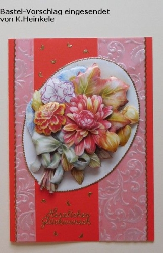 3D-Bogen Herbstblumen von Nouvelle (8215713)