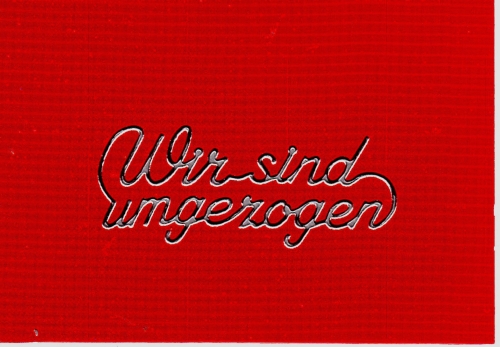 Sticker - Wir sind umgezogen - silber - 418