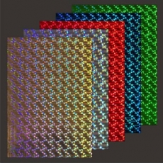 10x Hologramm-Karton Letter P von LeSuh (418874)