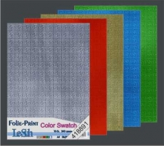 10x Hologramm-Karton Color Swatch von LeSuh (418891)