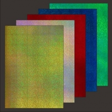 10x Hologramm-Karton Records von LeSuh (418807)