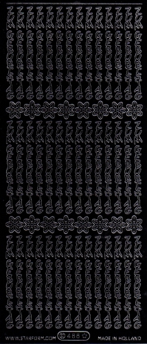 Sticker - Zum Geburtstag 2 - schwarz - 488