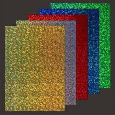 10x Hologramm-Karton Sparkle von LeSuh (418873)