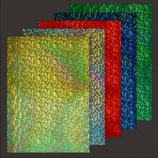 10x Hologramm-Karton Glass von LeSuh (418816)