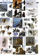 3D-Bogen Tiere klein von LeSuh (4169631)