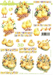 3D-Bogen Ente & Kken / Ostern von LeSuh (777.120)