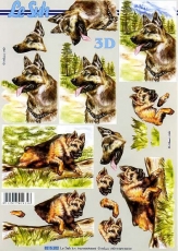3D-Bogen Schferhund von Nouvelle (8215202)