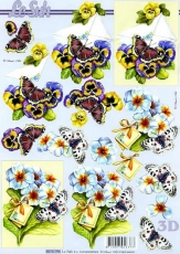 3D-Bogen Schmetterlinge von Nouvelle (8215196)