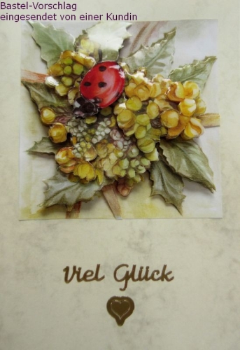 3D-Bogen Kfer & Blumen von Nouvelle (8215244)