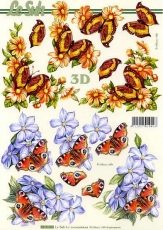 3D-Bogen Schmetterlinge von Nouvelle (8215204)