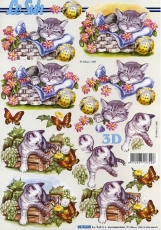 3D-Bogen Katzen von Nouvelle (8215245)