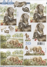 3D-Bogen Pferde von Nouvelle (8215373)