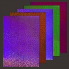 10x Hologramm-Karton Records 2 von LeSuh (418827)