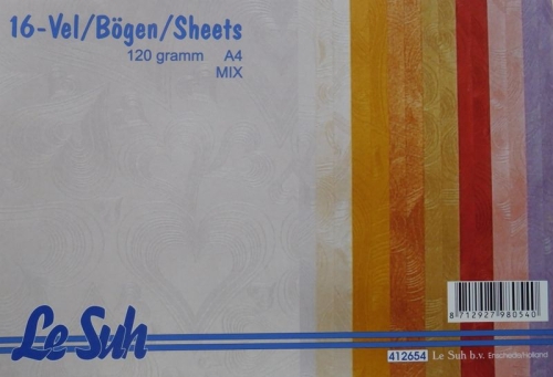Bastelpapier-Set Herzen von LeSuh