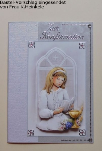 Mini-Bastelpapier-Set Kleine Rosen wei von LeSuh