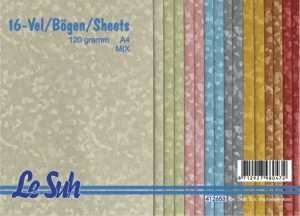 Mini-Bastelpapier-Set Flitter von LeSuh